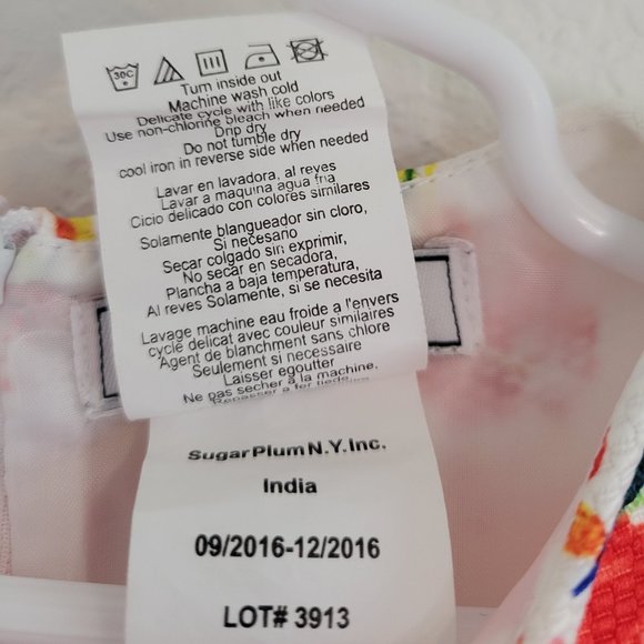 Dorissa Girls Floral Belted Dress - 2T - Picture 7 of 8